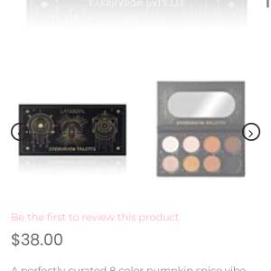 Jätte fin knappt använd eyeshadow palette från Lasplash cosmetics där original priset är 38$ ~ 400kr och är slut i lager! Priset kan diskuteras vid snabb affär 💗