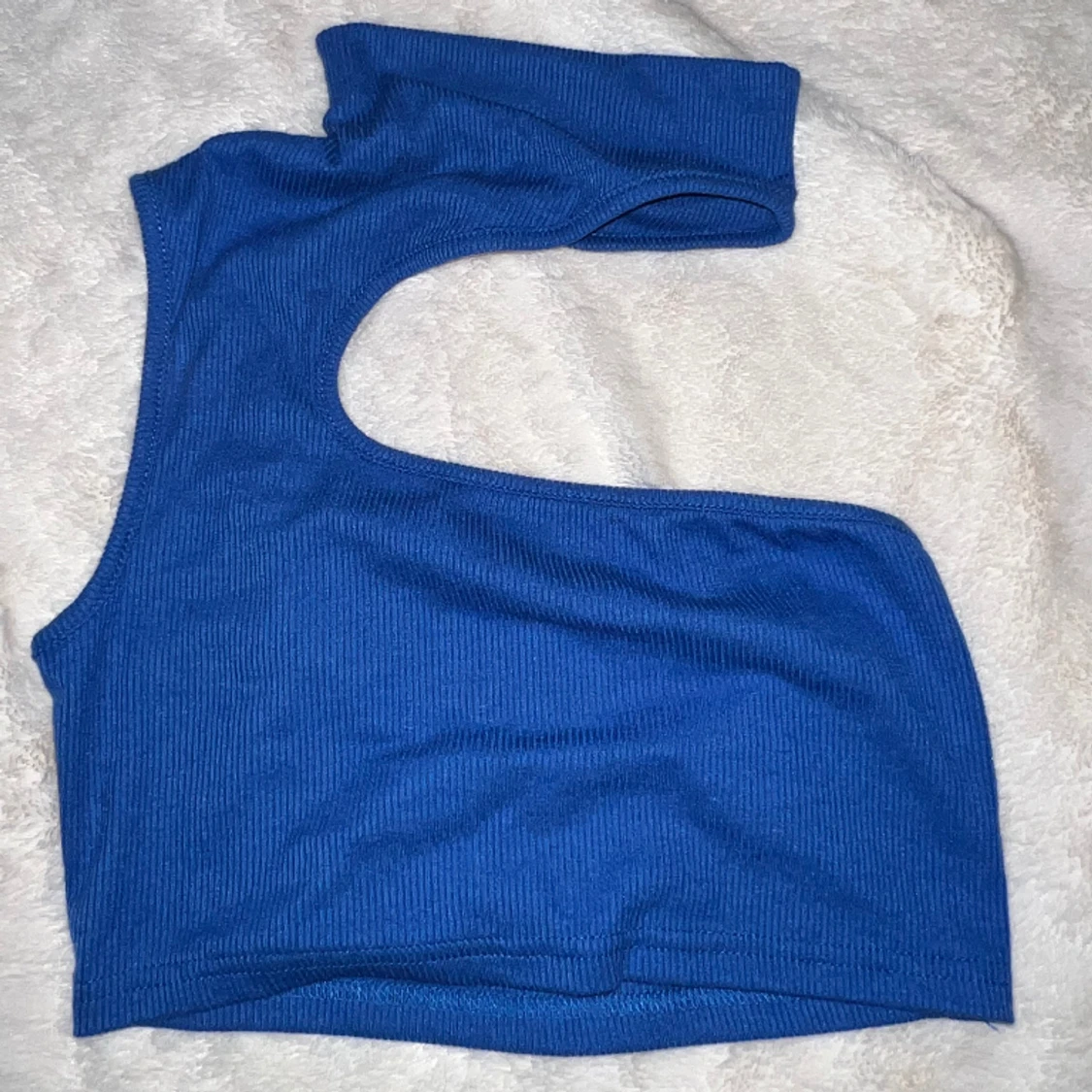 Blå snygg topp - 90