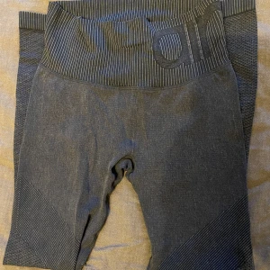 Blåa träningsthights  - Säljer nu dessa blåa träningsthights då de inte kommer till användning, använd fåtal gånger. Är väldigt bekväma