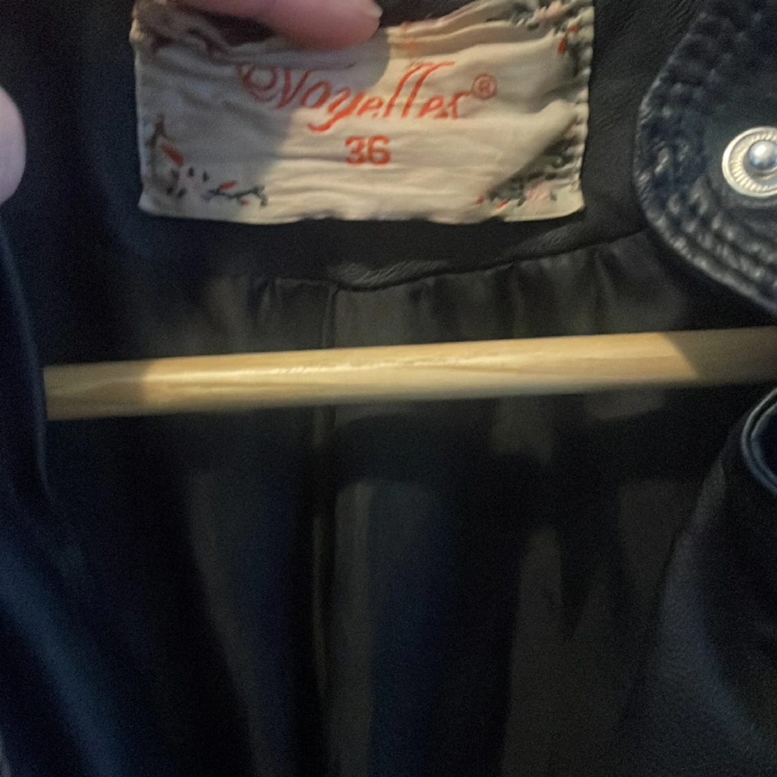 Bikerjacka strl 36 - 90