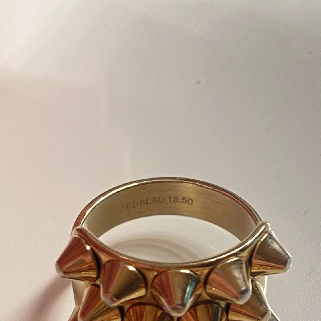 Edblad peak ring guld - 90