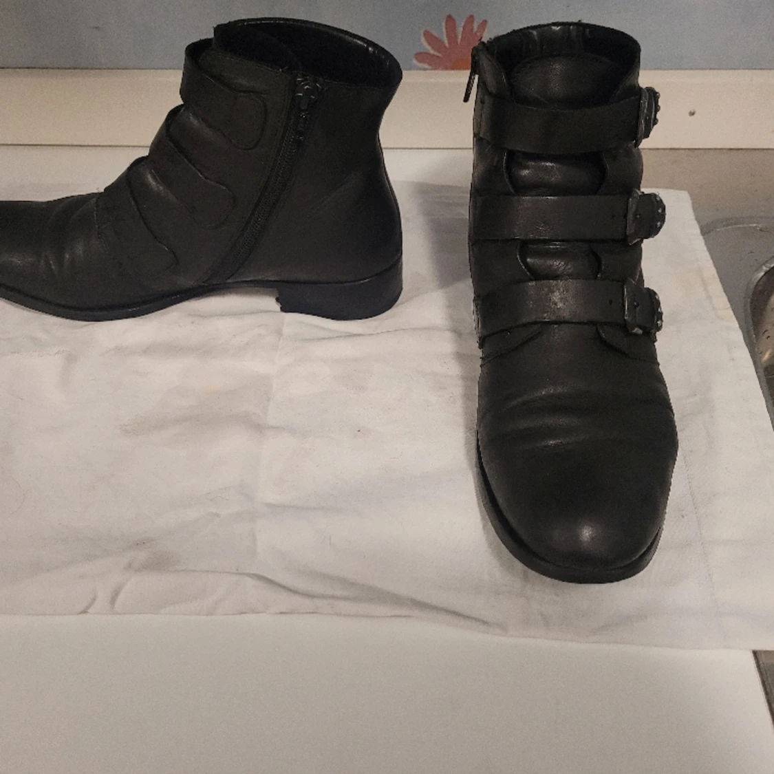 Svarta boots