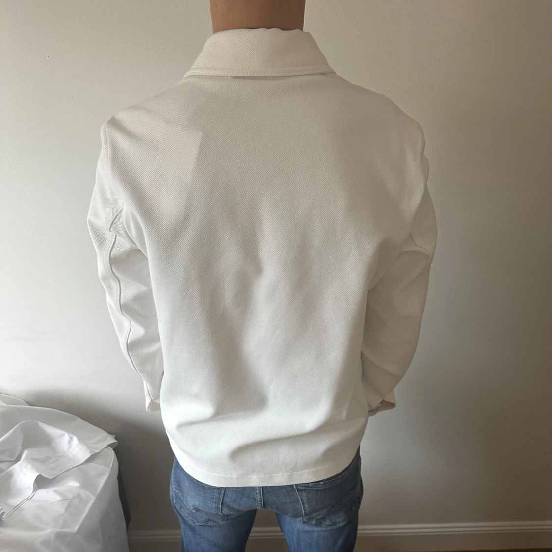 Vit kappa/overshirt,  - 91