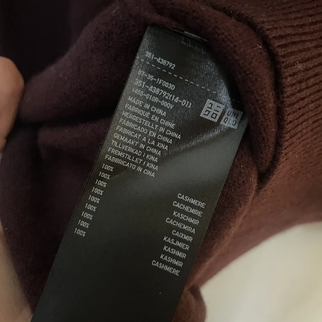 Kashmir Polo Tröja / Sweater - Uniqlo - 91