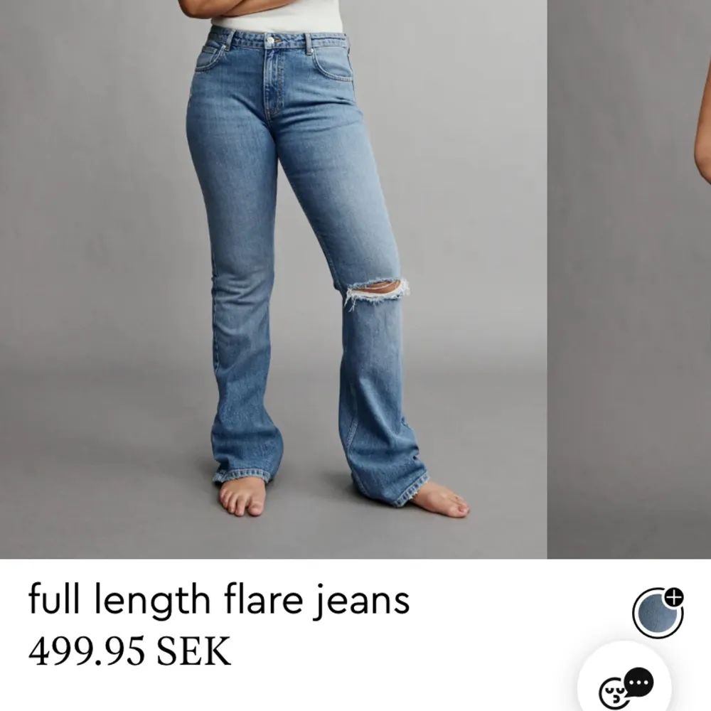 Säljer mina gina tricot jeans, har använt dom en gång men tyvärr är dom lite för tajta för mig storlek 38, skriv privat för fler bilder . Jeans & Byxor.