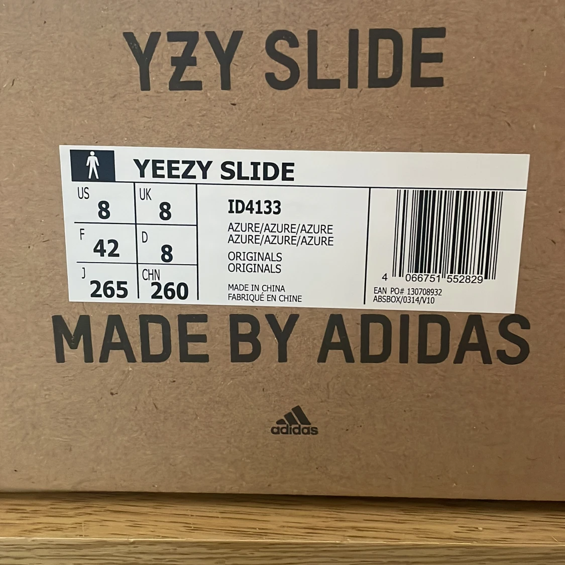 Yeezy slides Azure Strlk 42 - 91