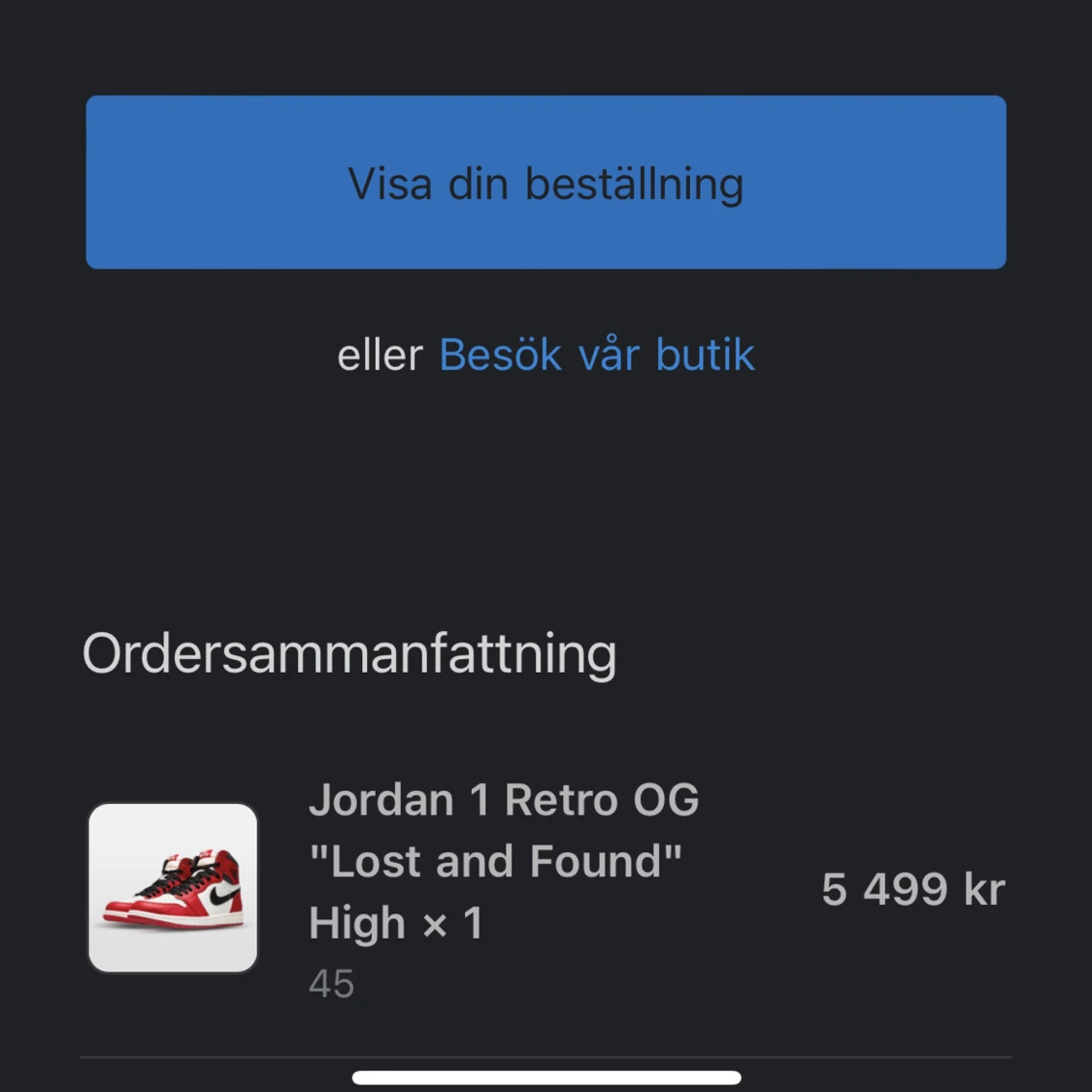 Nike air jordan 1 lost and found - 91