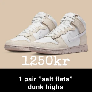NIKE DUNK *NBA ALLSTAR* salt lake city - Ett par salt flat dunks för 1250kr värda ungefär 1600kr på nätet just nu. DEAD STOCK, oanvända och oöppnade. Om ni är intresserade eller vill ha fler bilder kontakta gärna via telefon eller skriv på insta.  0734233312
