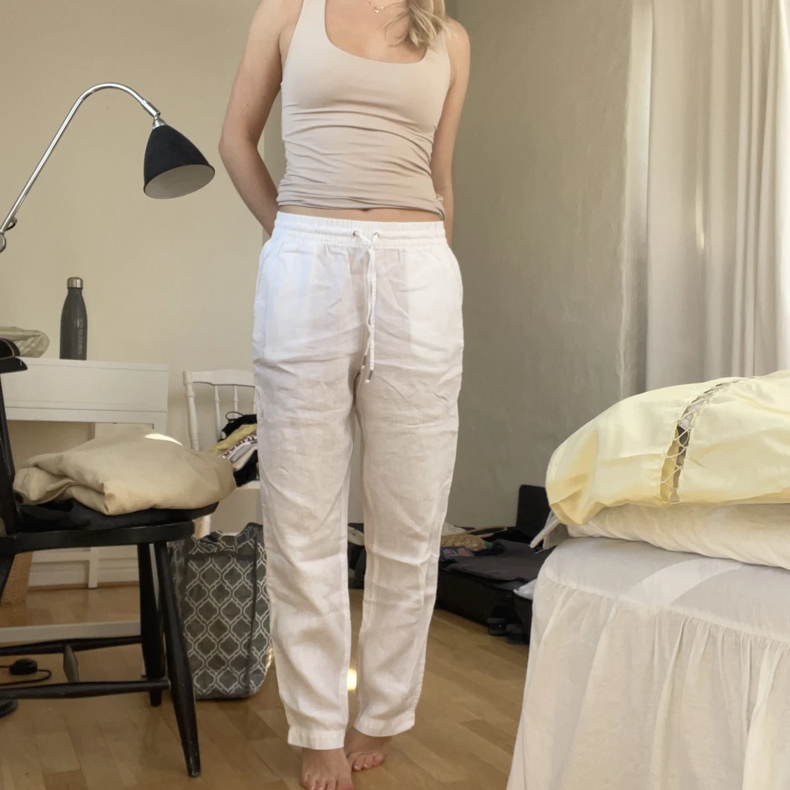 Snygga linnebyxor - 91