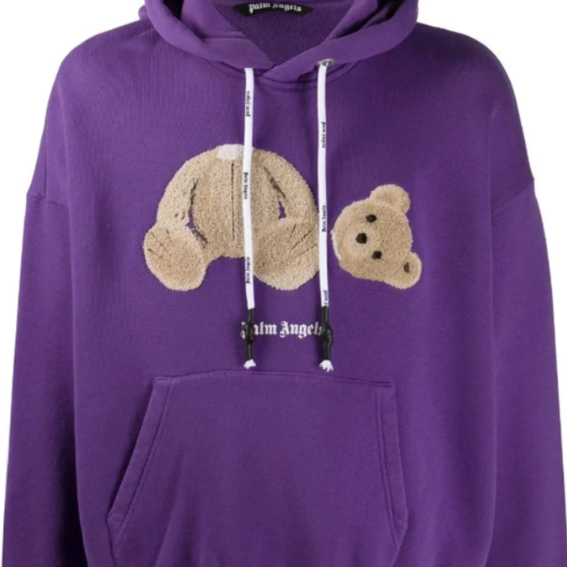 Palm Angels Bear Hoodie Purplw