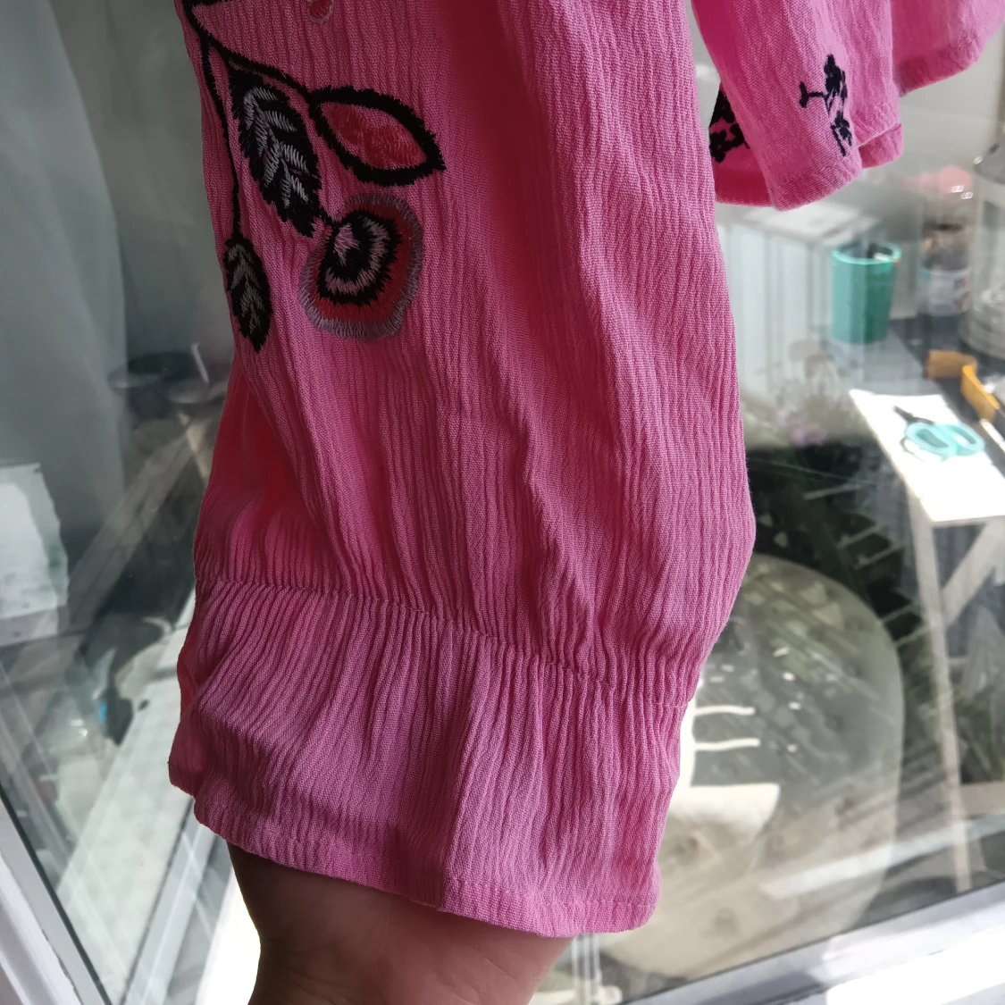 Ljusrosa tröja - 90