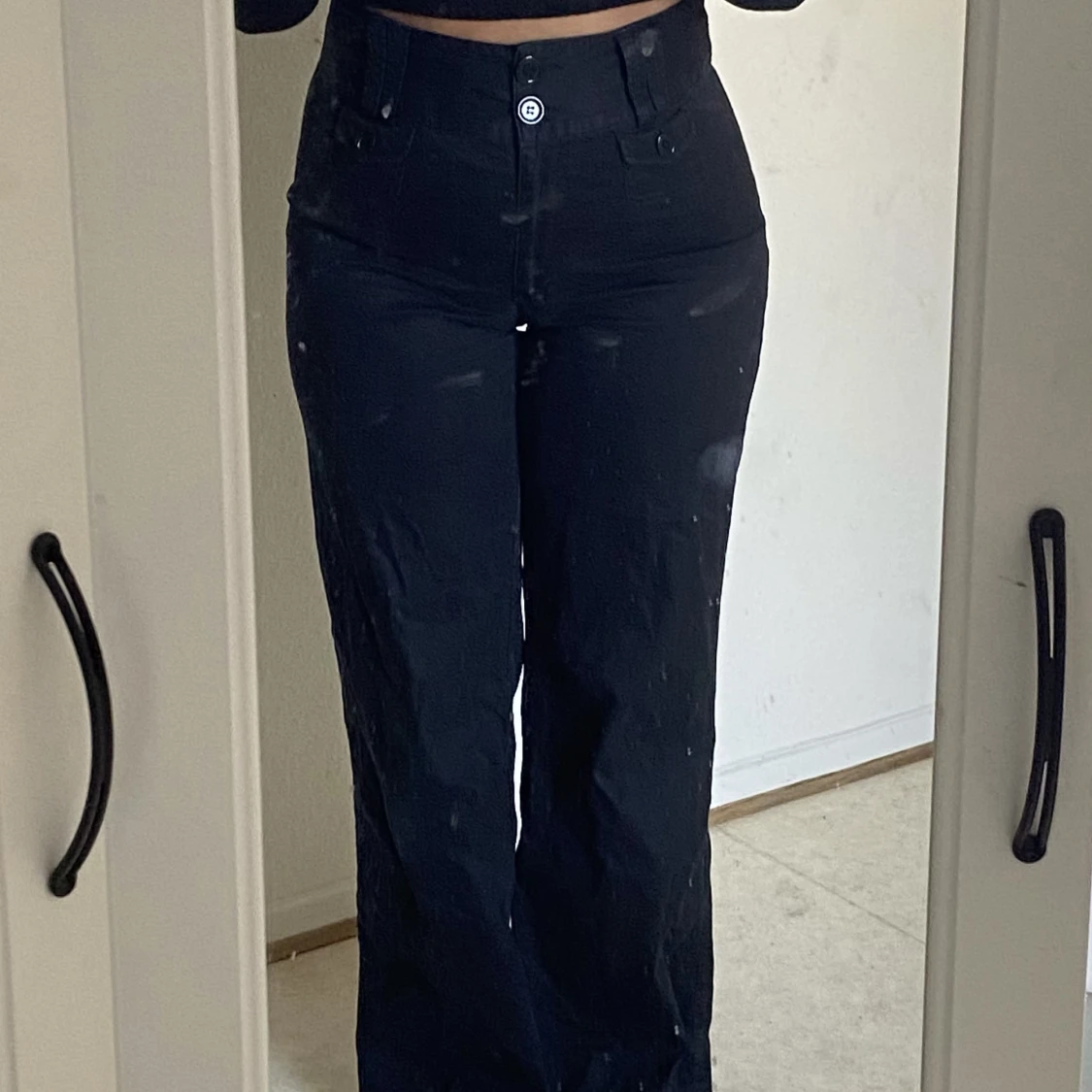 svarta byxor med bra passform!!!