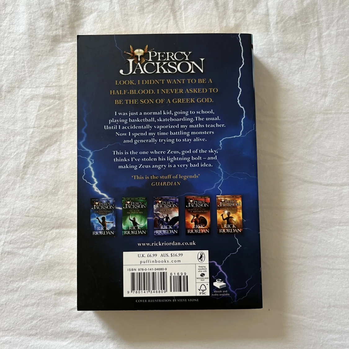 Percy Jackson and the lightning theif bok - 90