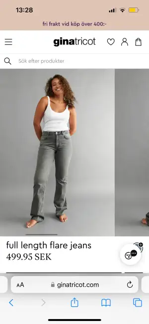 Ett par jättefina populära jeans från Gina! Bra skick!!💕💕