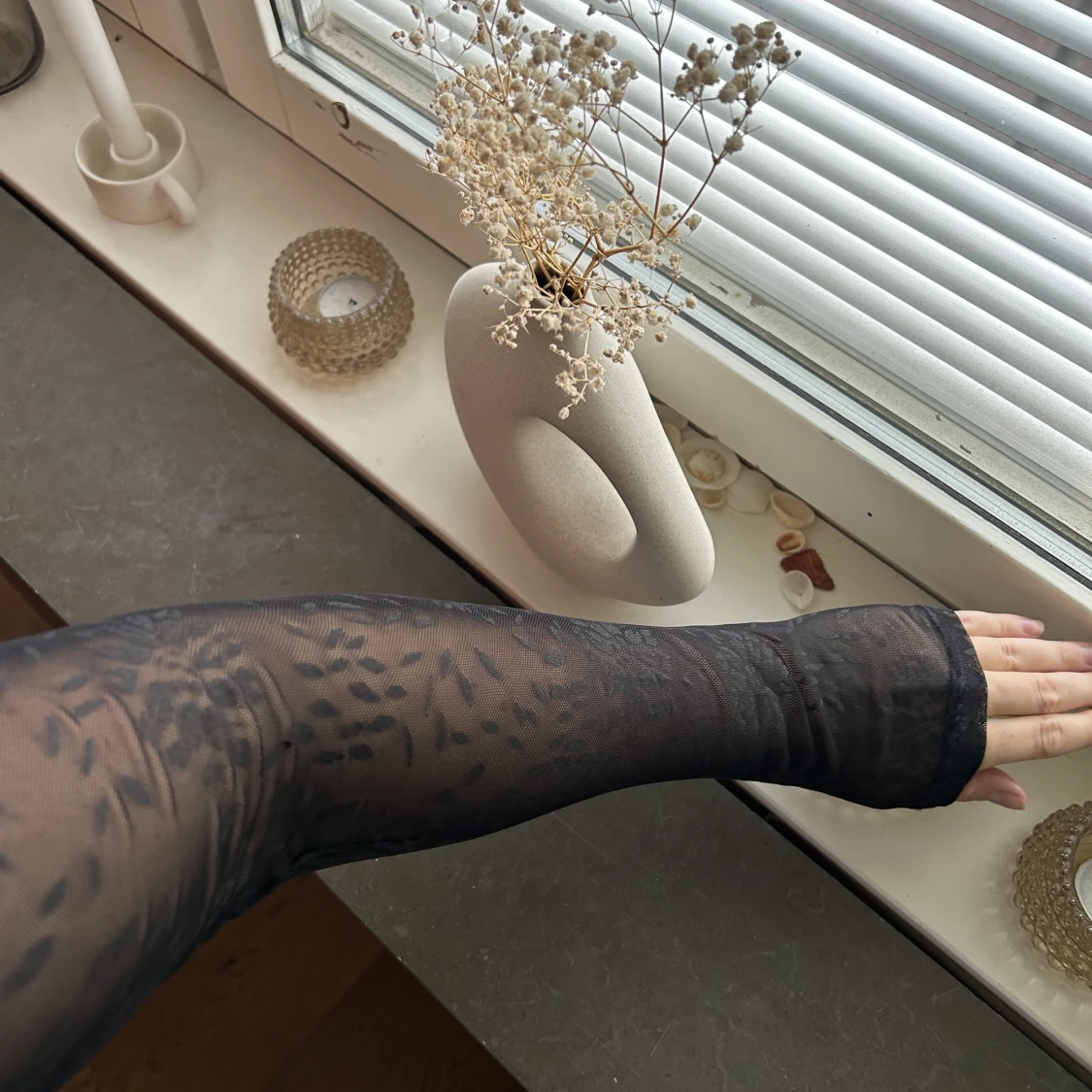 Topp i genomskinligt material  - 90