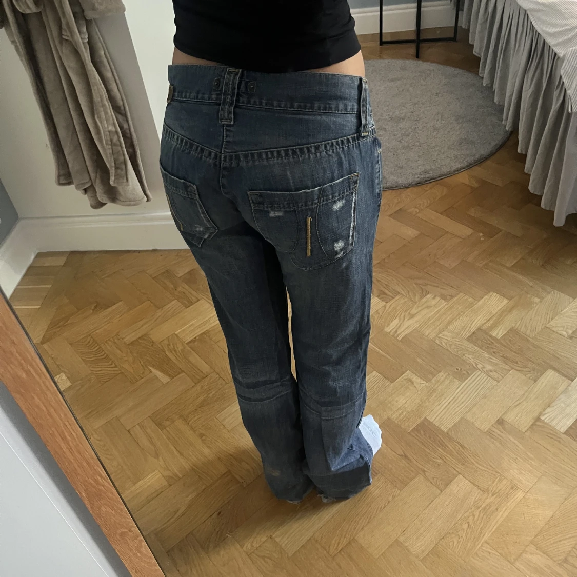 Lågmidjade jeans - 90