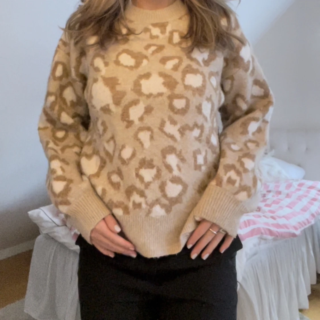 Stickad tröja - 90