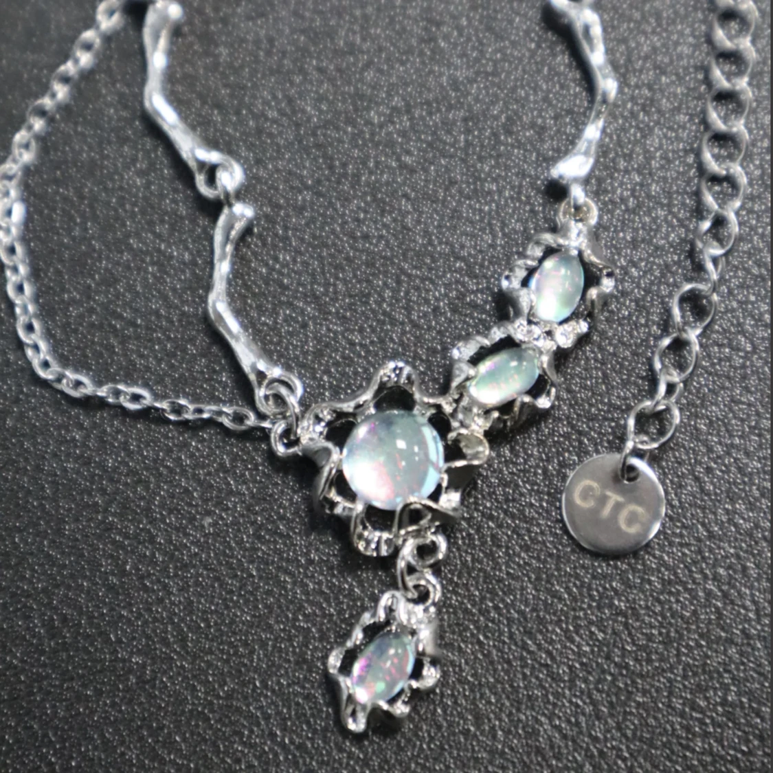 Halsband grönt  - 90