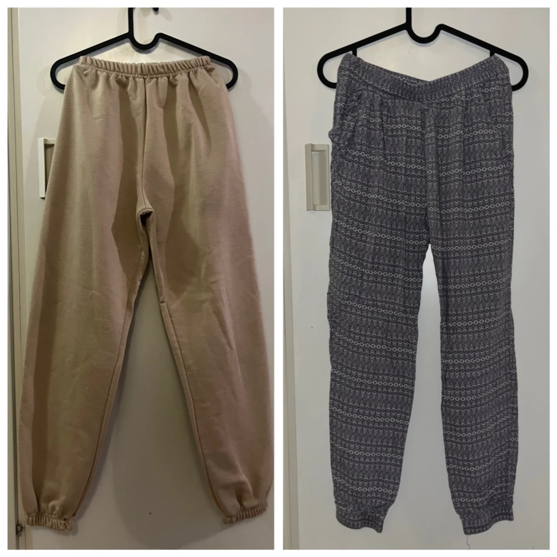 Mjukisbyxor i strl. Mellan strl. 152-M. Paketpris möjligt till reducerat pris.  - 91