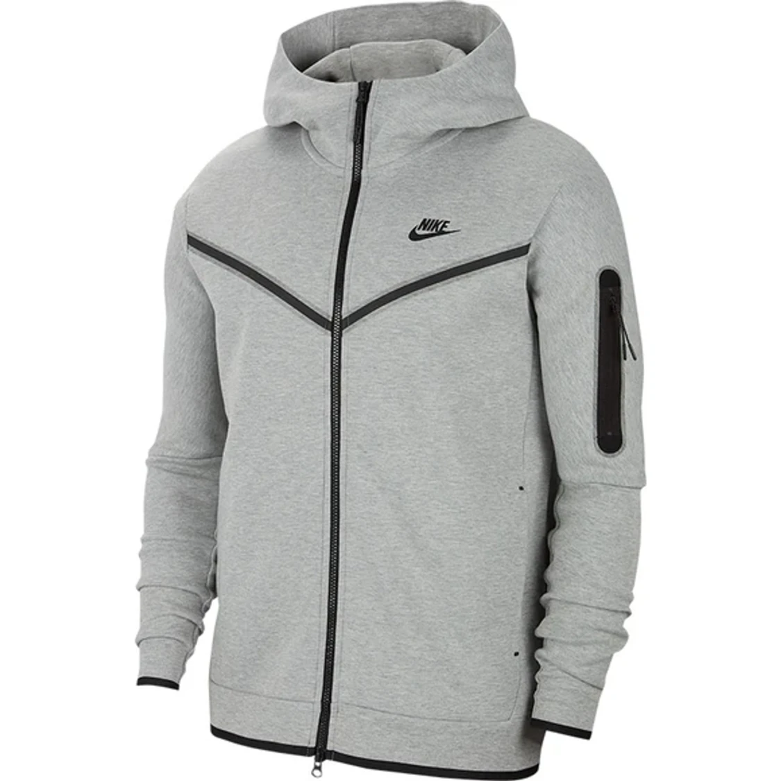 Nike tech fleece tröja grå
