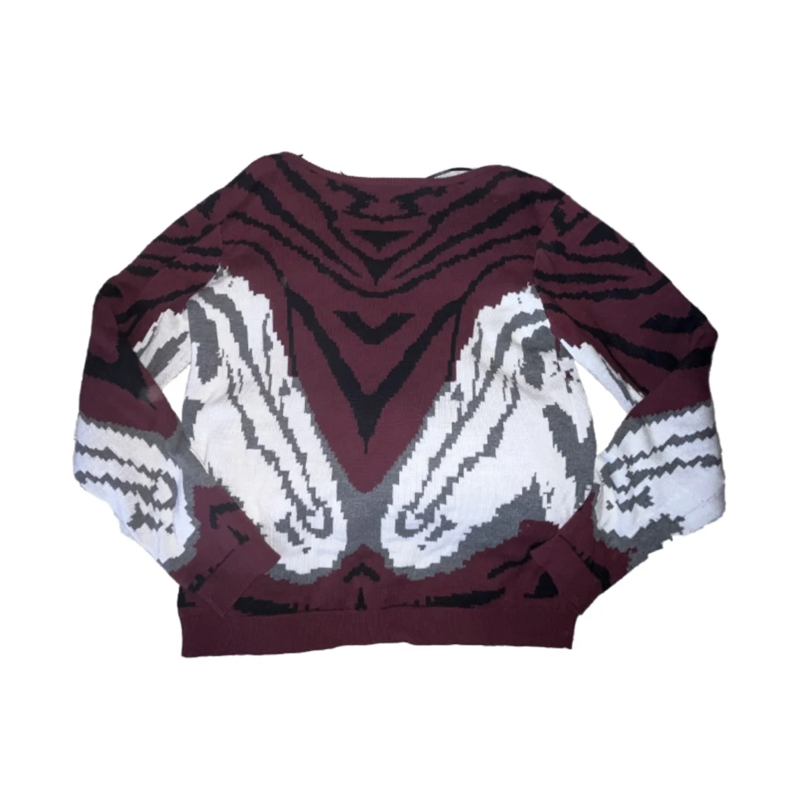 Mönstrad tjocktröja - 90