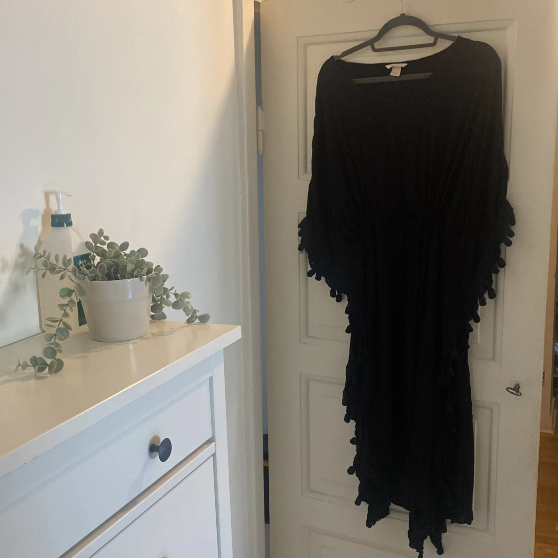 Strandklänning / kaftan med tassles 