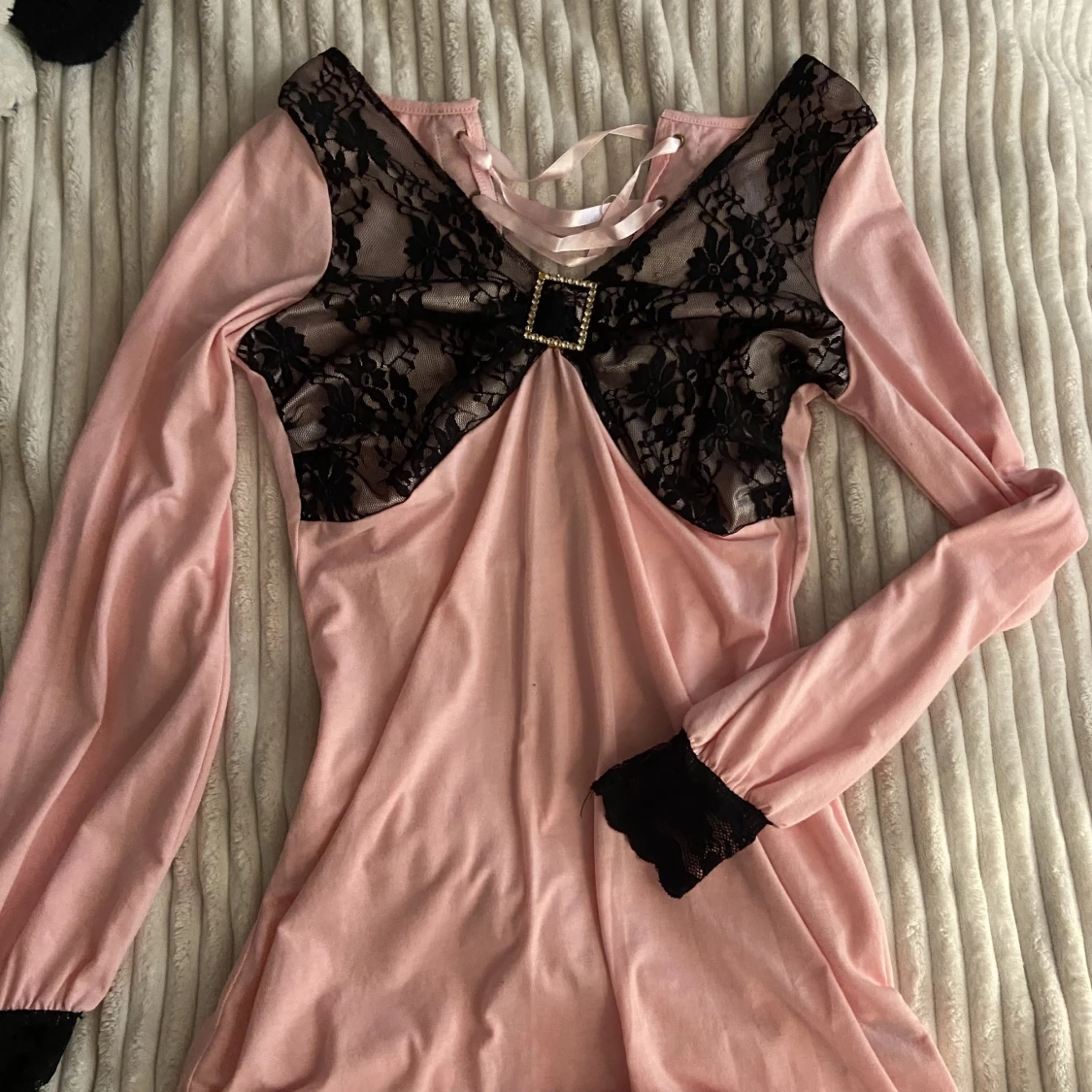 Gyaru Lolita klänning korsett