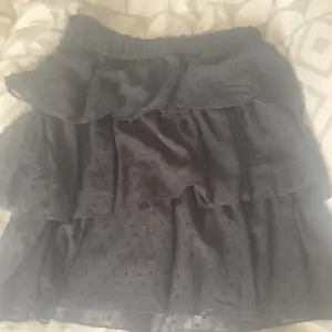 Säljer denna ny köpta kjol från shein strl s då den är för stor. Har en liten fläck i undertyget som inte syns därav priset. Aldrig använd!😊 bud!