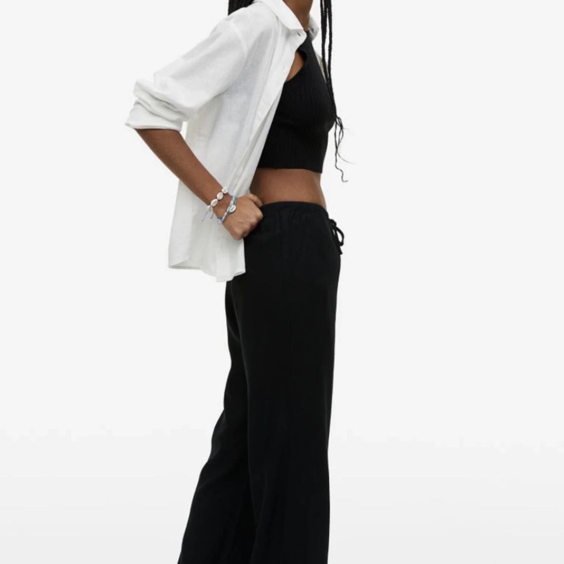 Vita linnrbyxor - 91