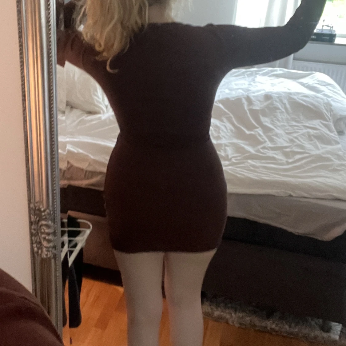 Brun klänning  - 90