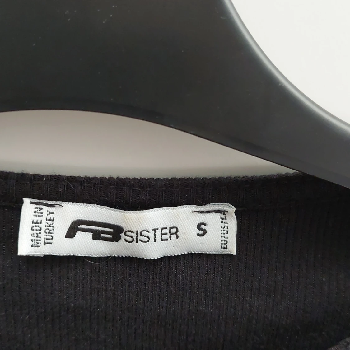 Svart långärmad tröja - 90