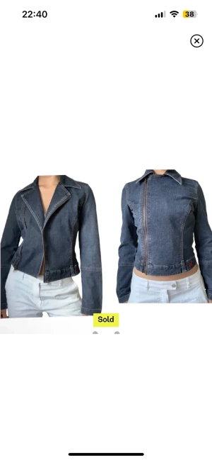 Vintage gant jeans jacka - Köpt på plick, blev för liten för mig. Extremt bra material skulle kunna säga att det är nästan nyskick! 
