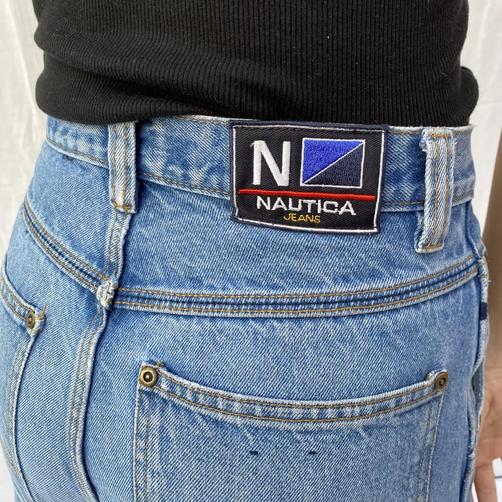 Retro Nautica byxor, köpt i USA. Jeans & Byxor.