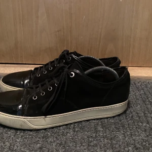 Lanvins  - Tja säljer nu mina lanvins som är sjukt efterfrågade då jag inte får användning för dom Högra skon har en liten crease på toebox men inget man tänker på skorna har ett användt skick men det finns mycket liv kvar skulle säga 8/10 Passar 43 byten går bra 