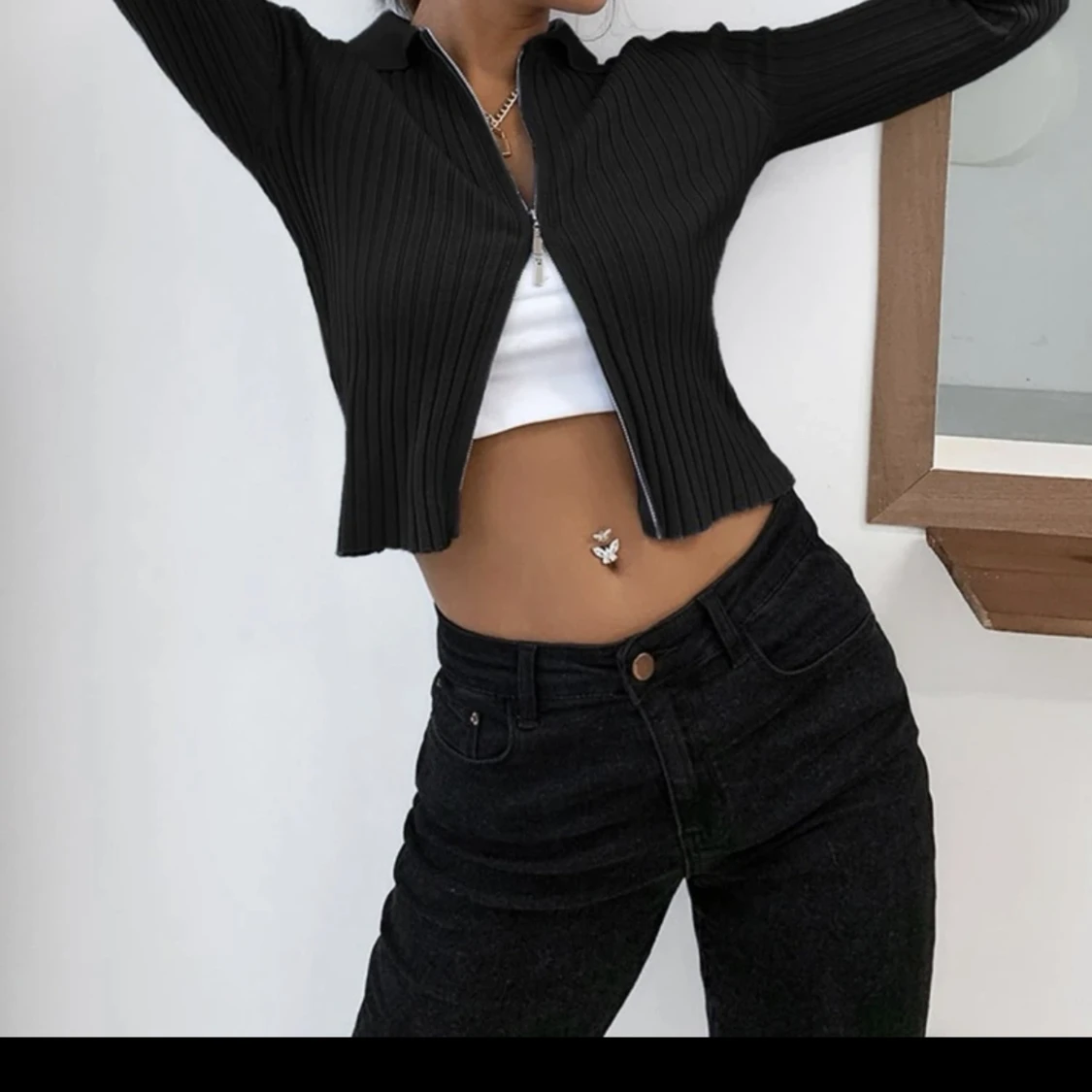 Dragkedja tröja - 91