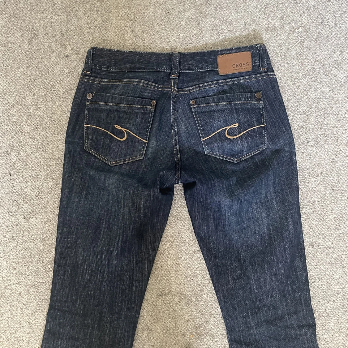 Lågmidjade raka jeans - 91