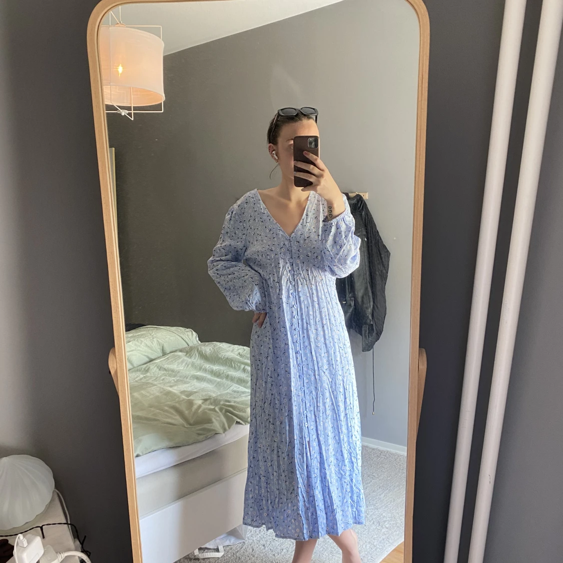 Blommig sommarklänning