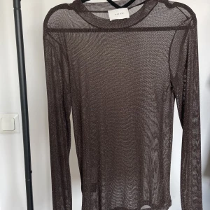 Mesh top  - Glittery brown top perfect for night out!