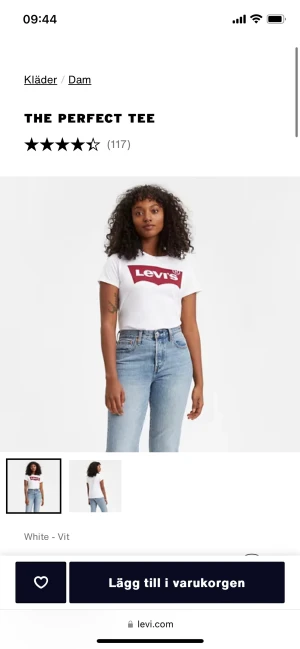 Levi’s T-shirt - Oanvänd LEVIS t-shirt som endast legat i en byrålåda. Nypris 319kr. Stl M