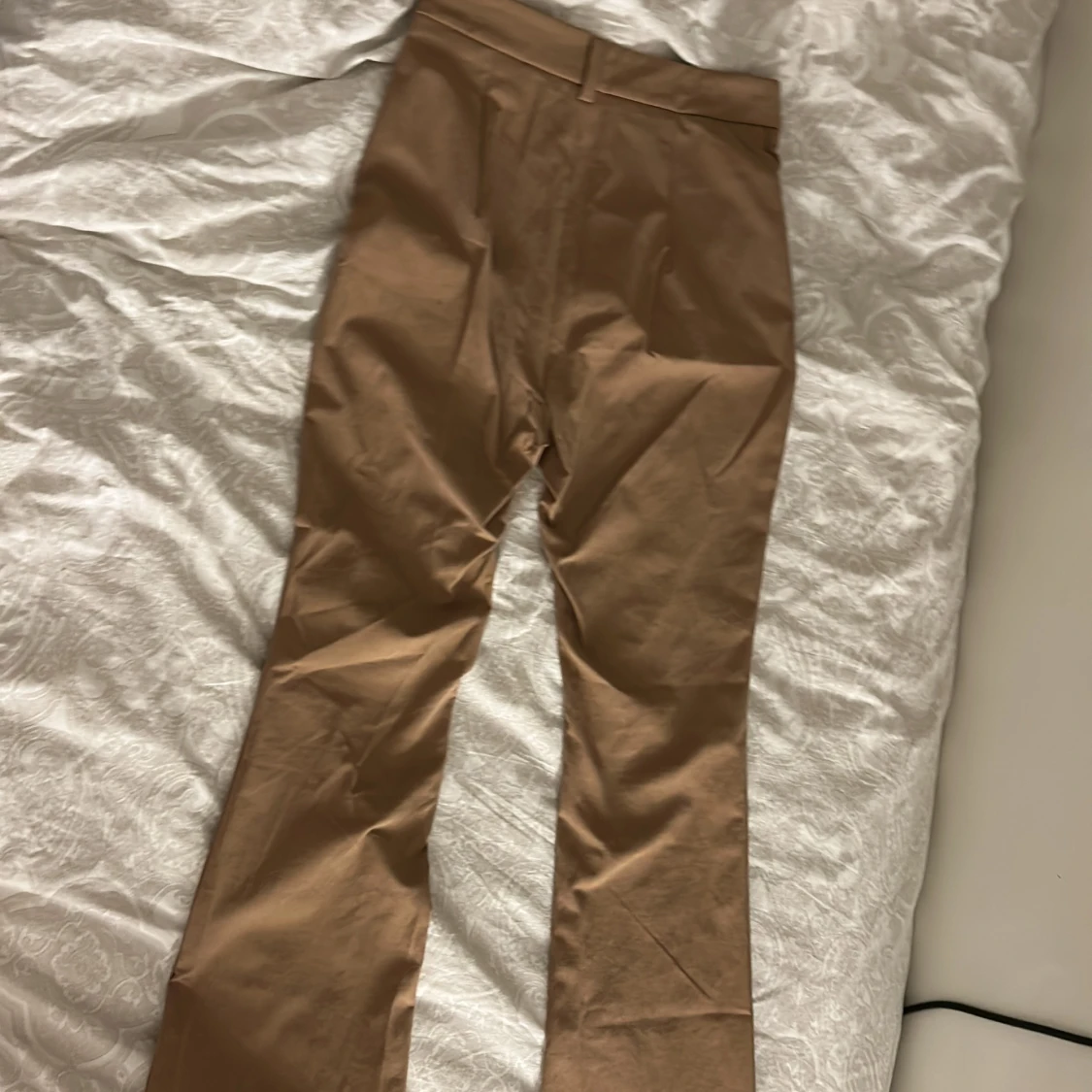 Kostym byxor, brun färg, - 90