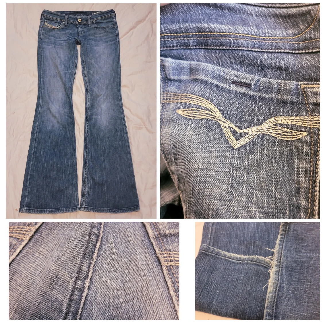 Lågmidjade jeans - 91