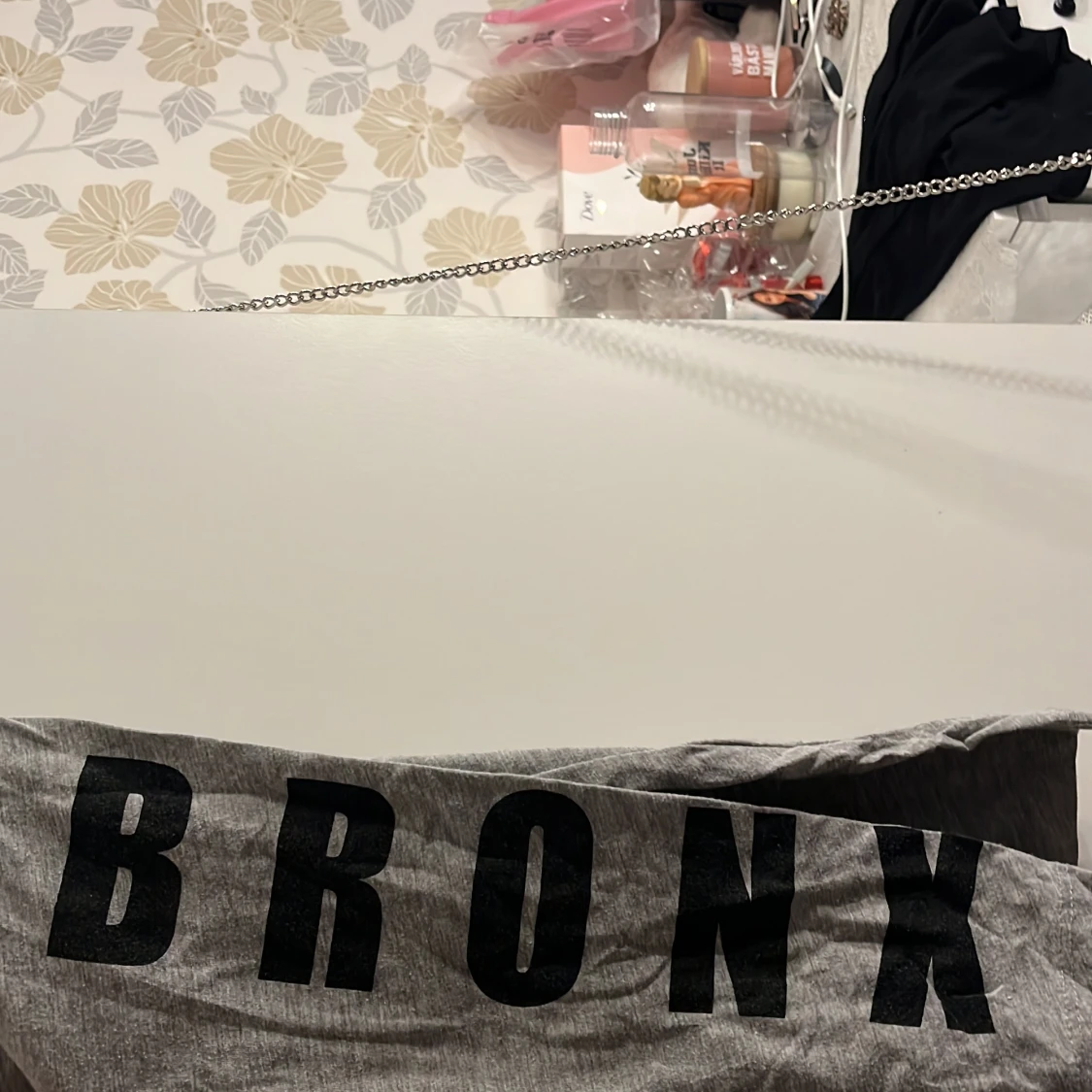 Långärmad grå tröja  - 90