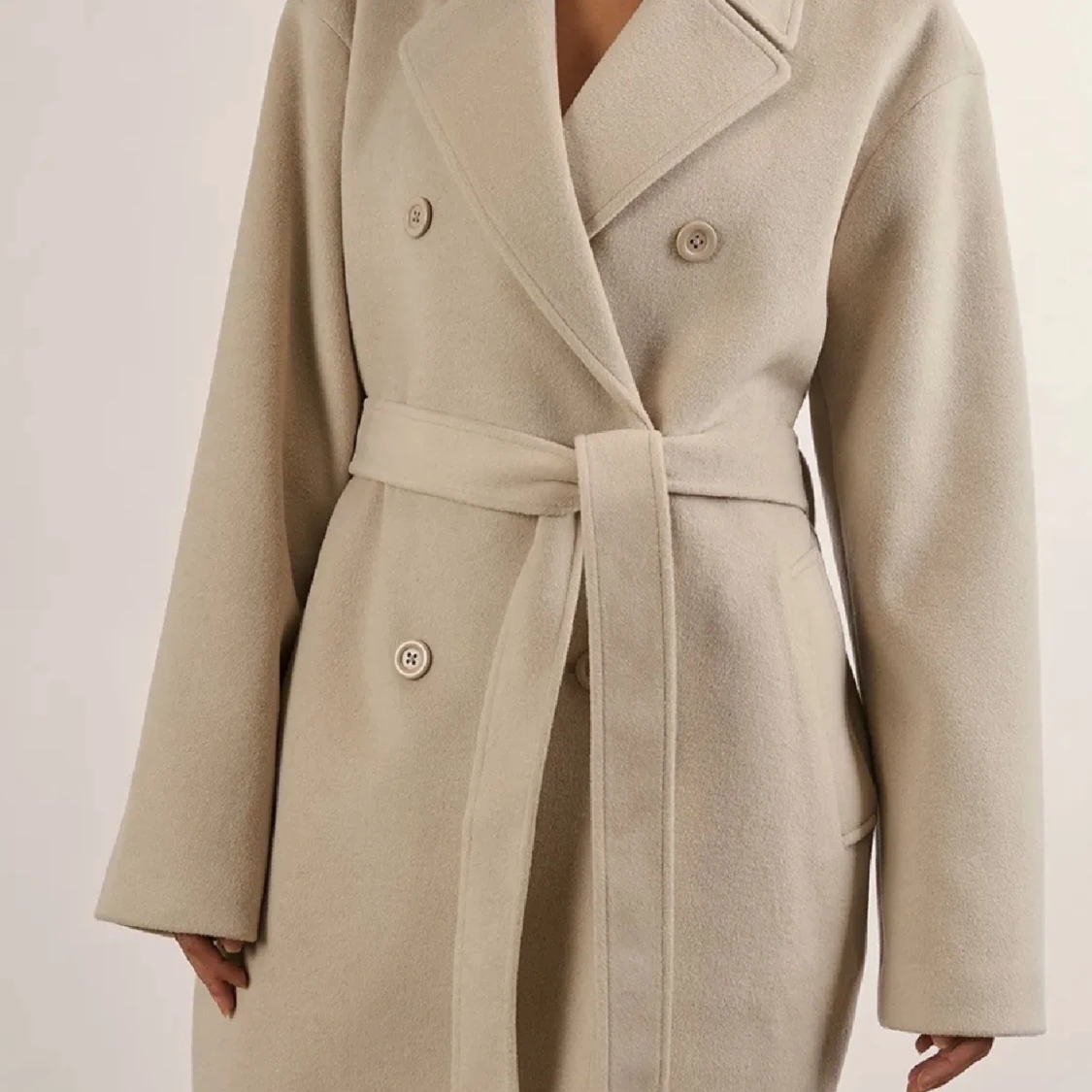 Midikappa med bälte - 90