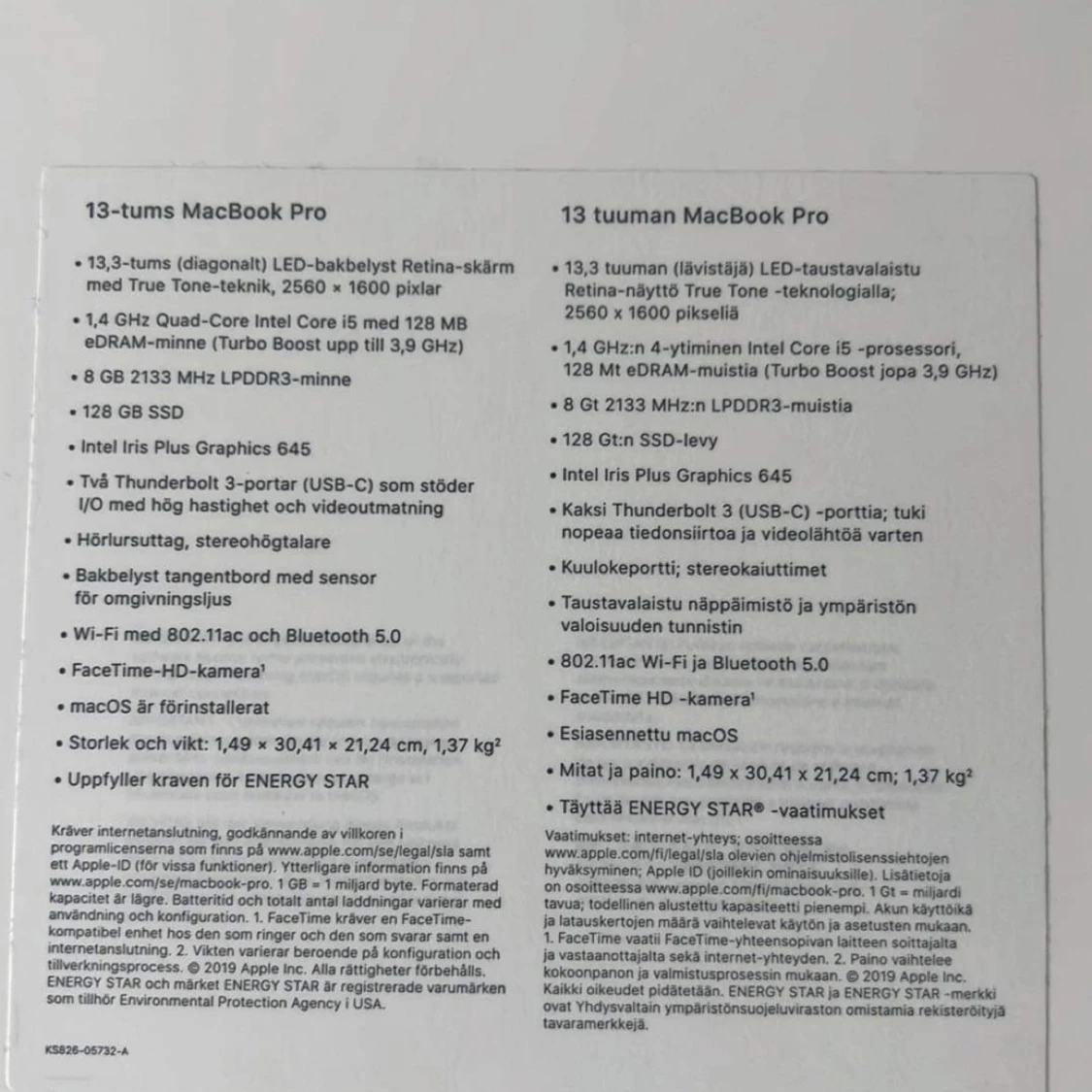 MacBook Pro 13 tum tuch bar 2019 - 91