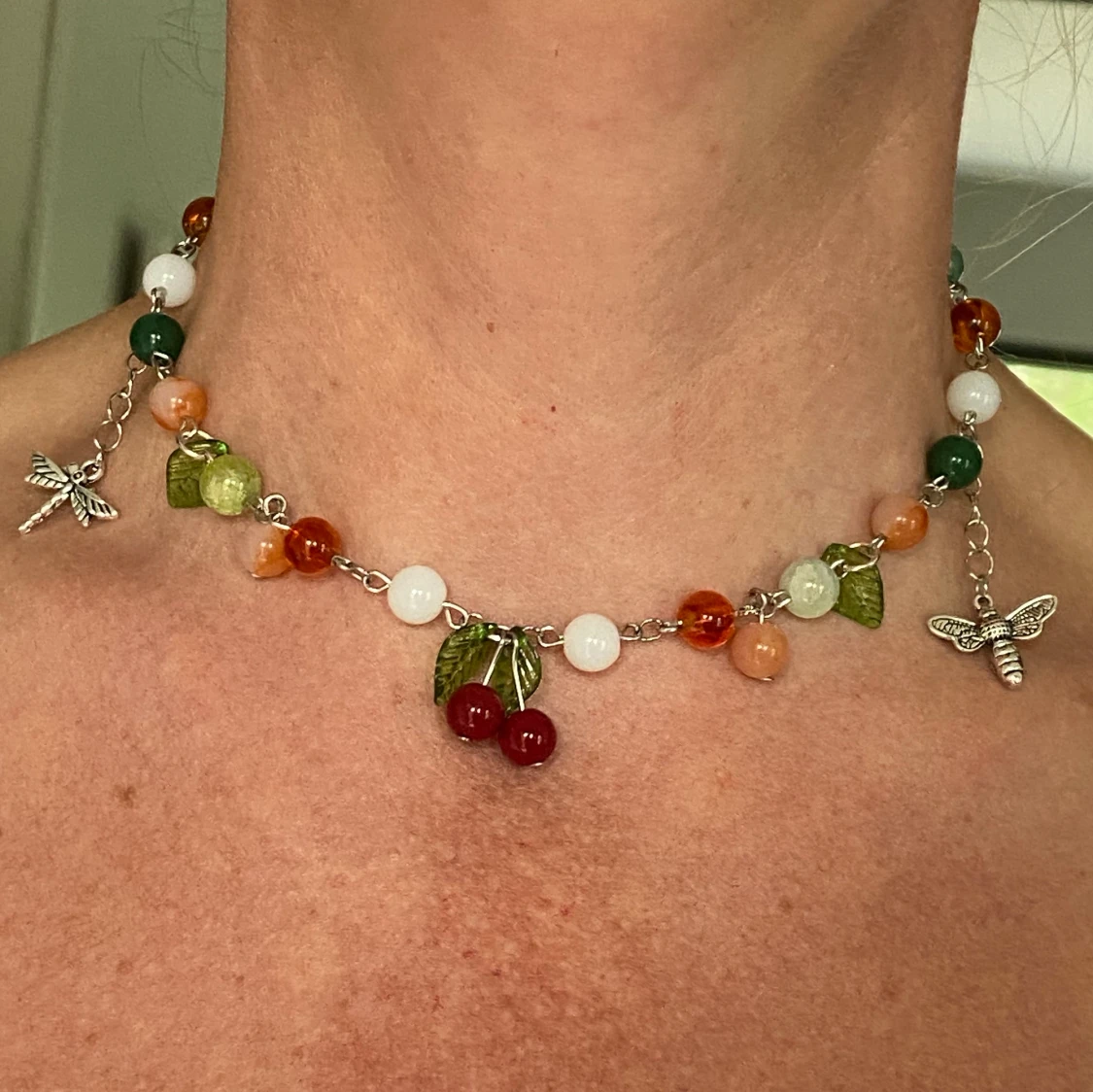 Körsbärs halsband - 91