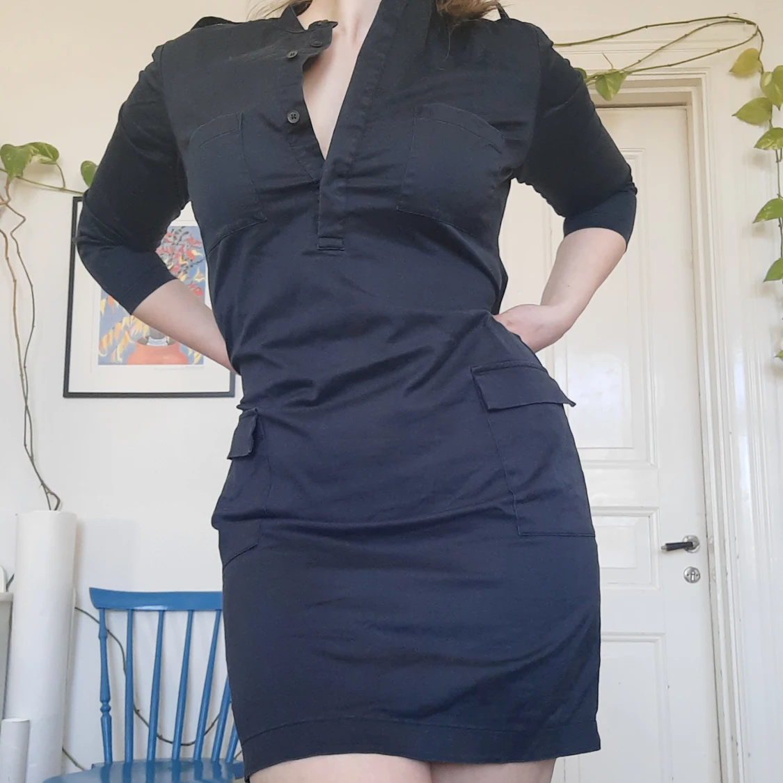 Svart skjortklänning från Filippa K