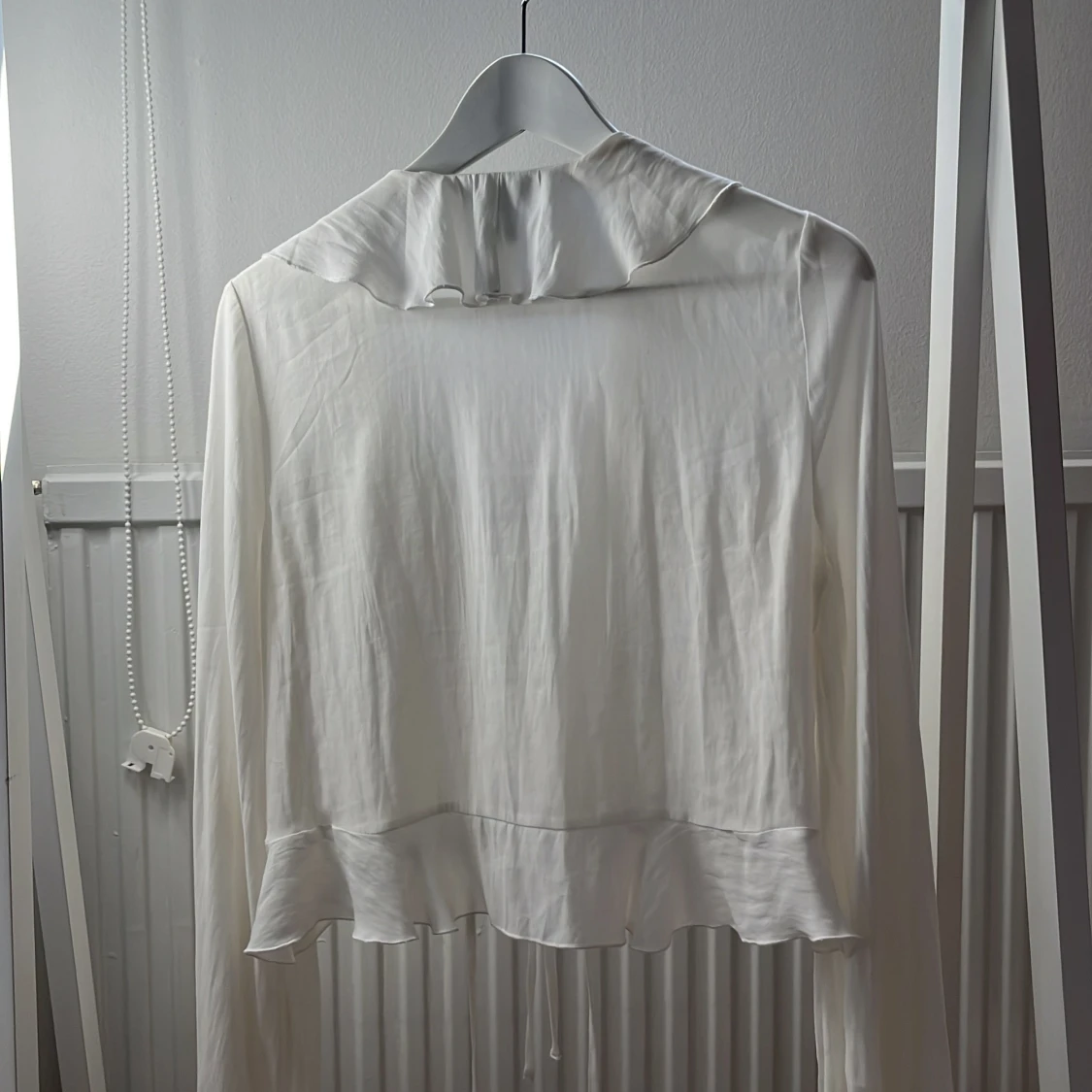 Vit sommarblus  - 91