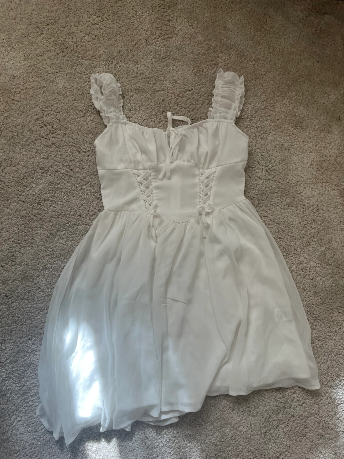 Vit klänning  - 91