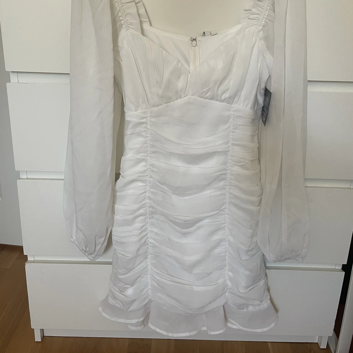 Vit klänning  - 90