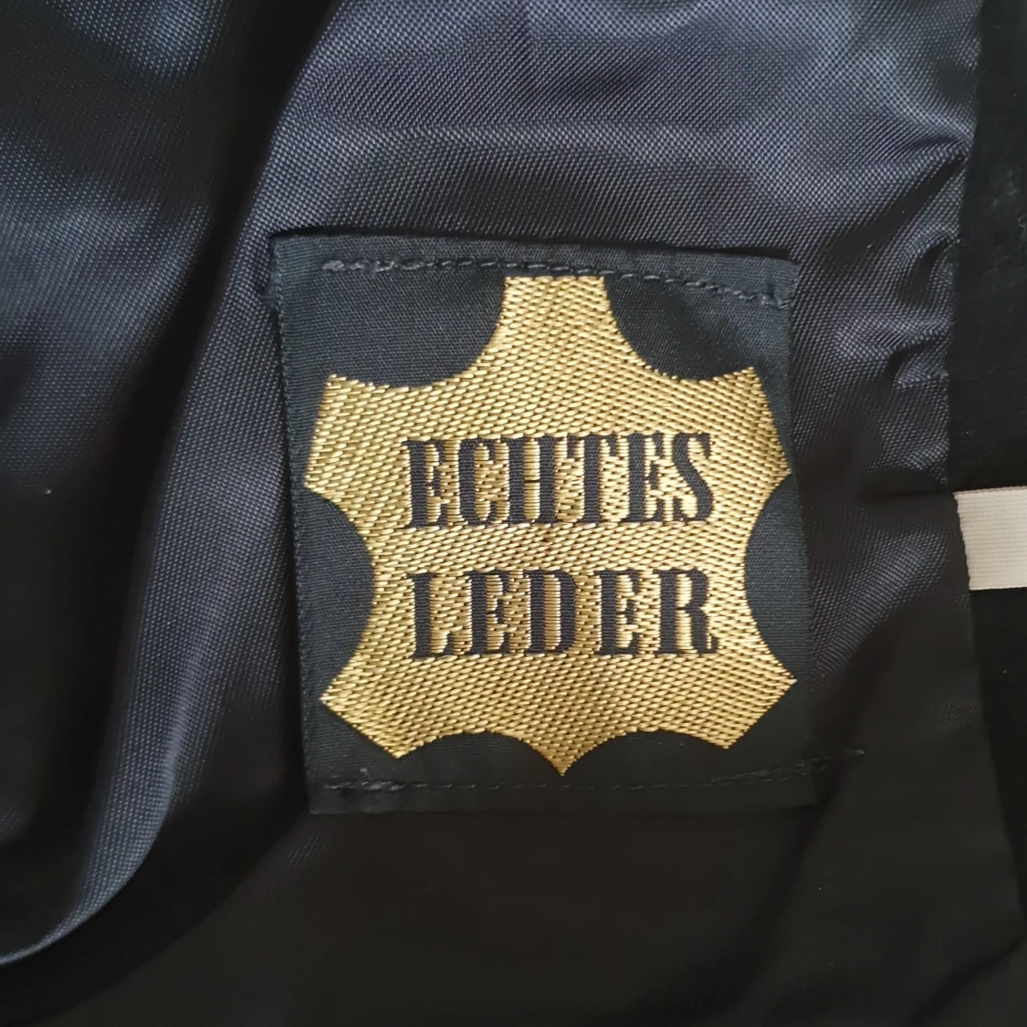 Kortjacka i Äkta Läder - 91